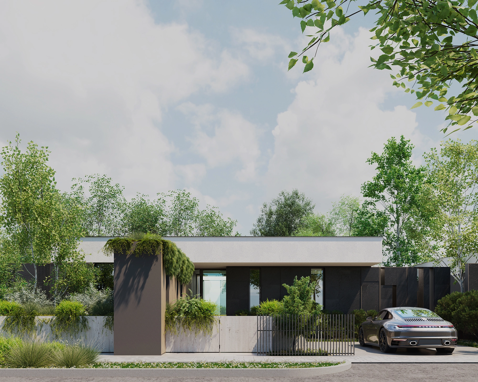 ansamblul noua villas la apus: case contemporane lângă apă și vegetație, ilustrând locuire curată la malul lacului, în zona metropolitană timișoara.
